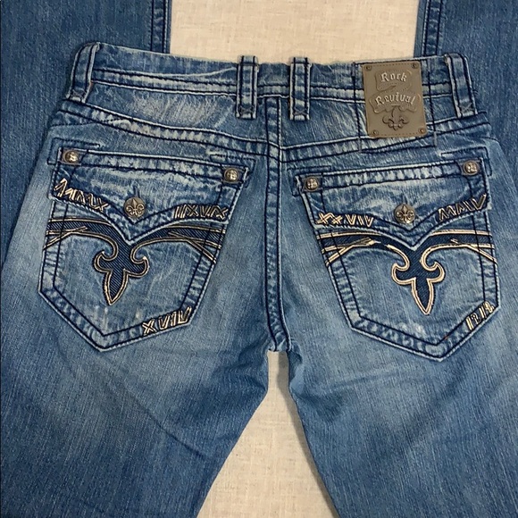 ROCK REVIVAL - Women’s Jeans  “Francis Straight” - Picture 4 of 10